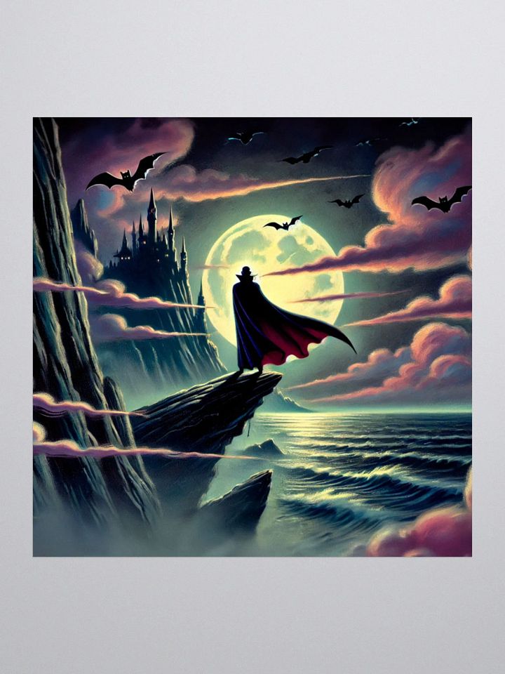 Moonlit Vampire Gothic Halloween Stickers product image (3)