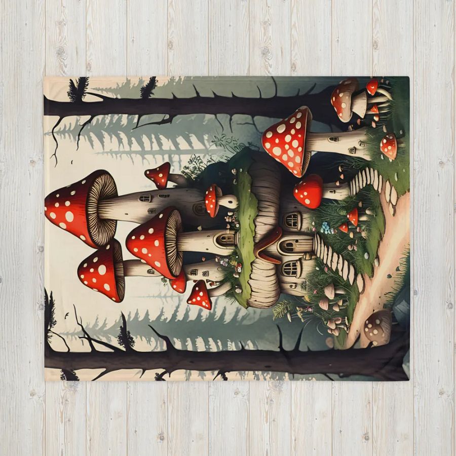 Throw Blanket - Fairy Villa product image (6)