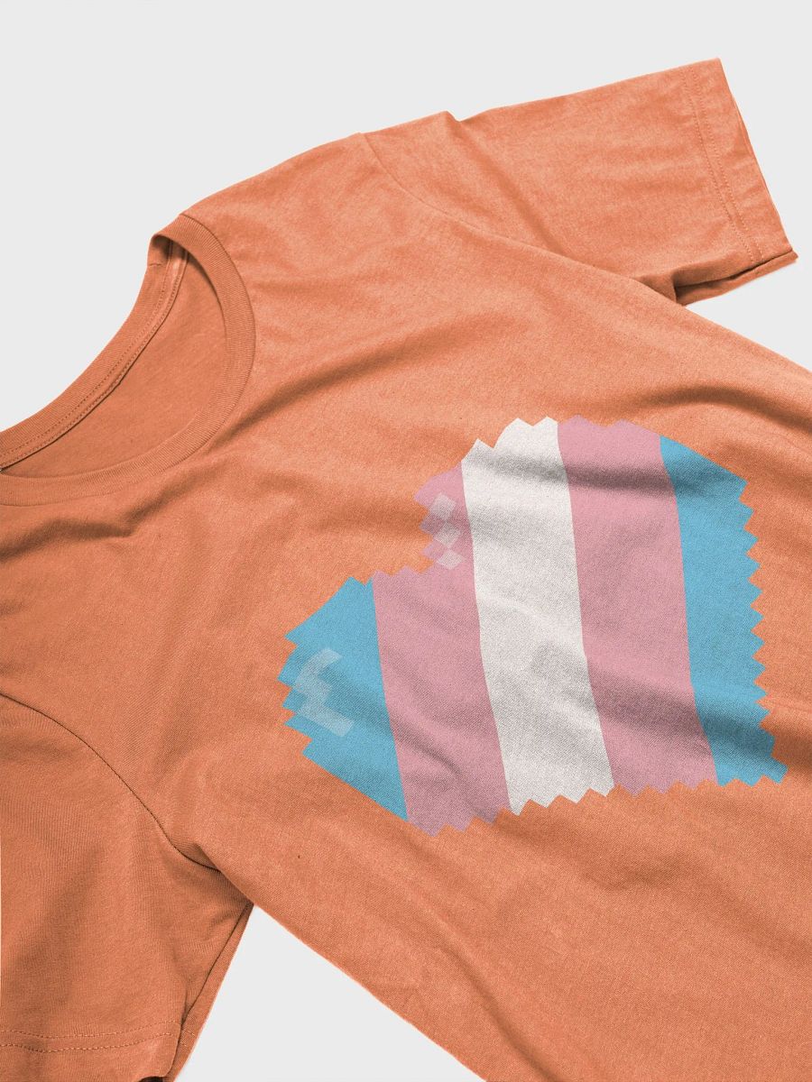 Trans heart T-shirt product image (19)
