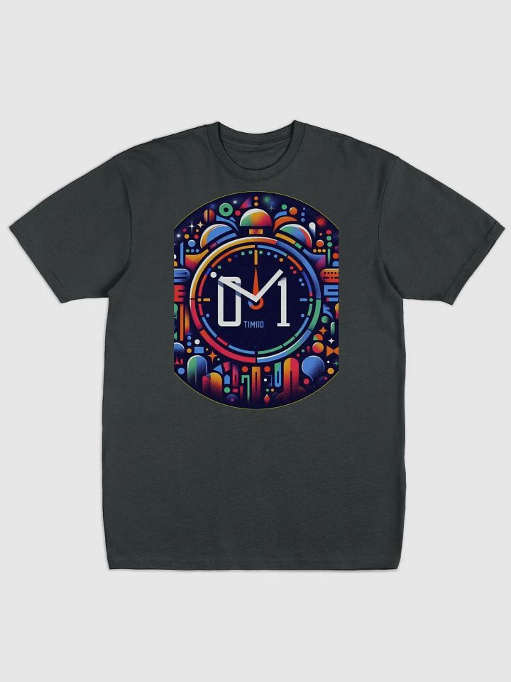 Vibrant Geometric Watch Face Graphic Tee product image (1)