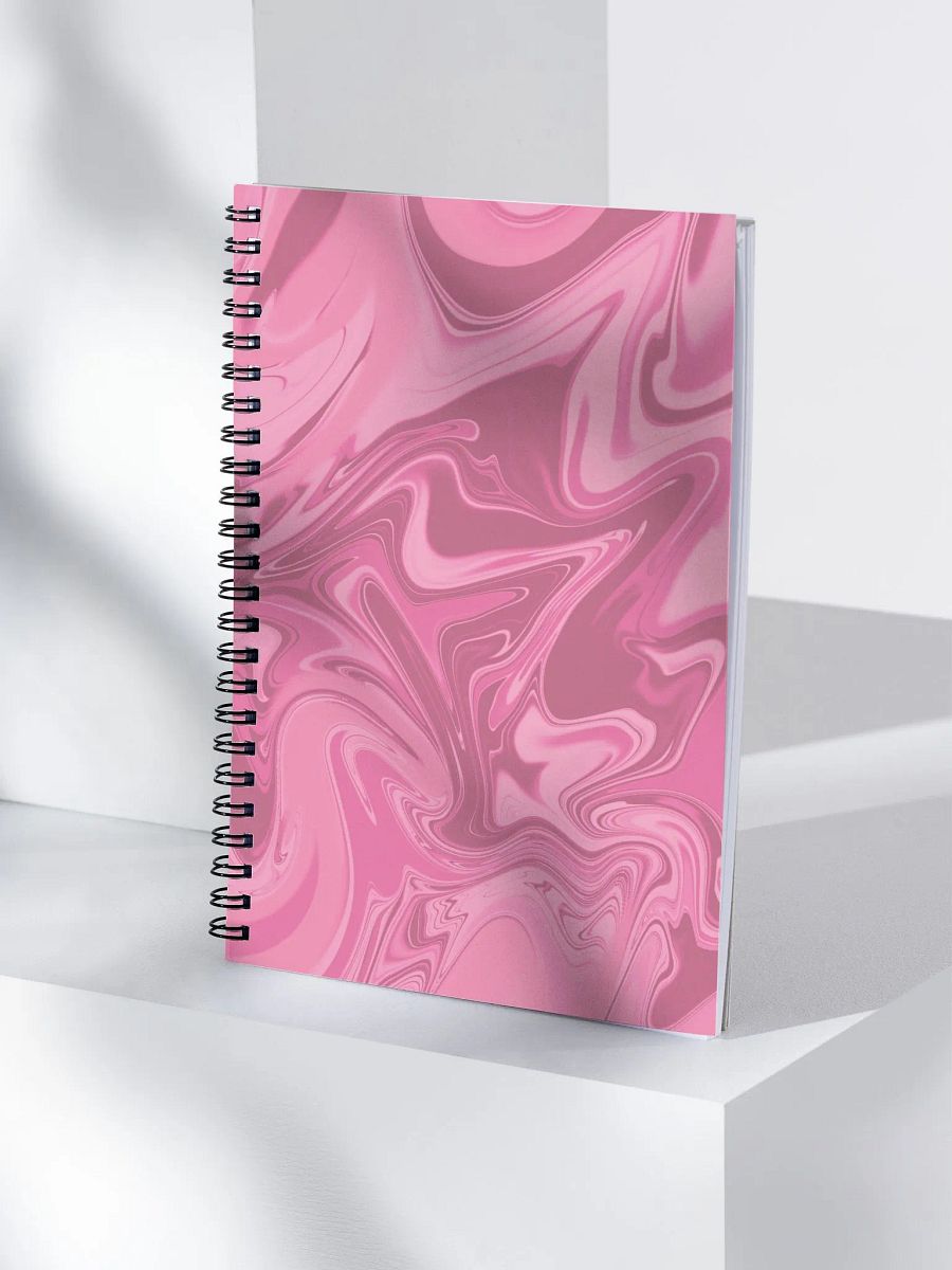 Cute Swirl Dotted Spiral Notebook product image (3)