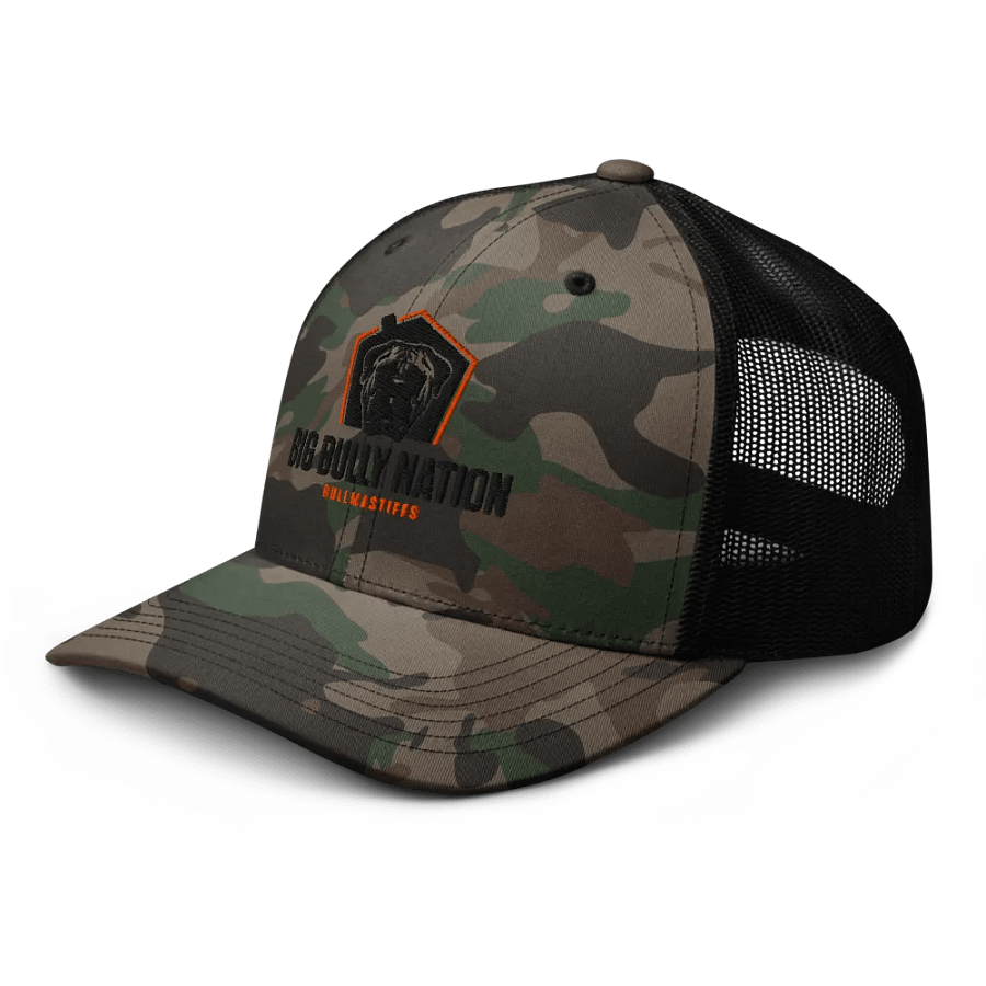 BBN Logo 1 Camo Truckers Hat product image (6)