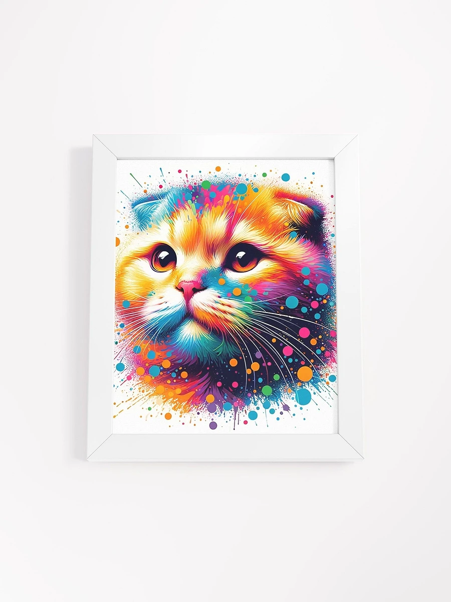 Framed High-Quality Matte Poster (in): Scottish Fold 2 product image (97)