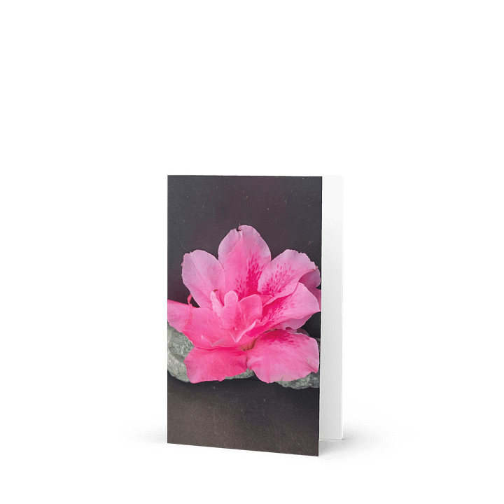 Blossom Blush Poetry Greeting Card (blank) product image (1)