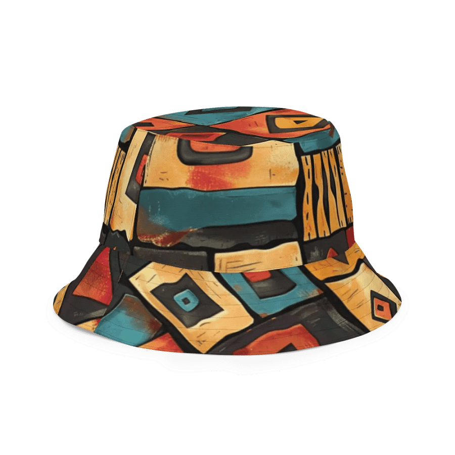 Versatile Style: African Tribal Patterns All-Over Print Reversible Bucket Hat product image (9)