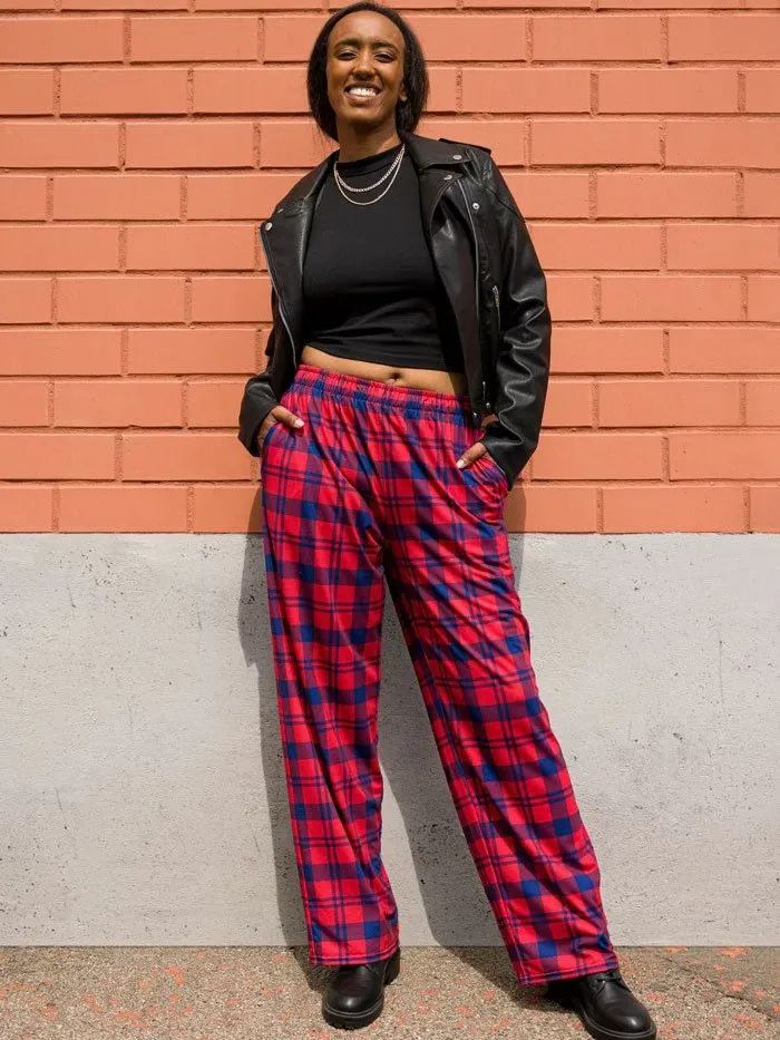 Erotes - unisex lounge pants in rose and blue product image (4)