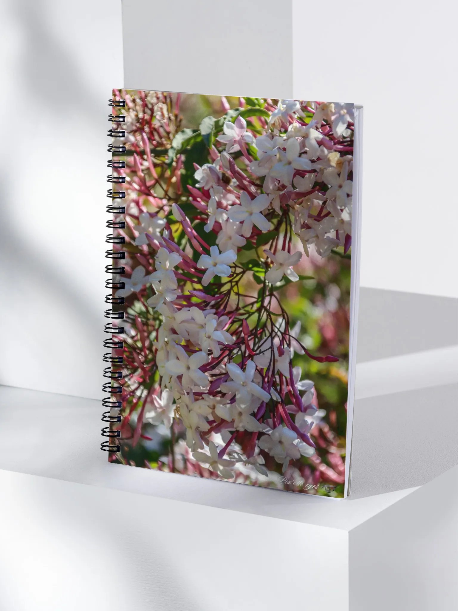 📓 Notebook Collection PURE – Jardin du Rayol – Jasmin rose product image (4)