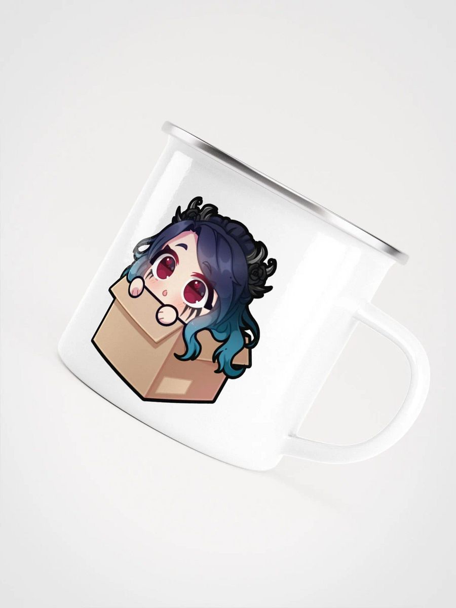 Lily Cyren "In a Box" + Logo - Enamel Mug (12oz / 355ml) product image (5)