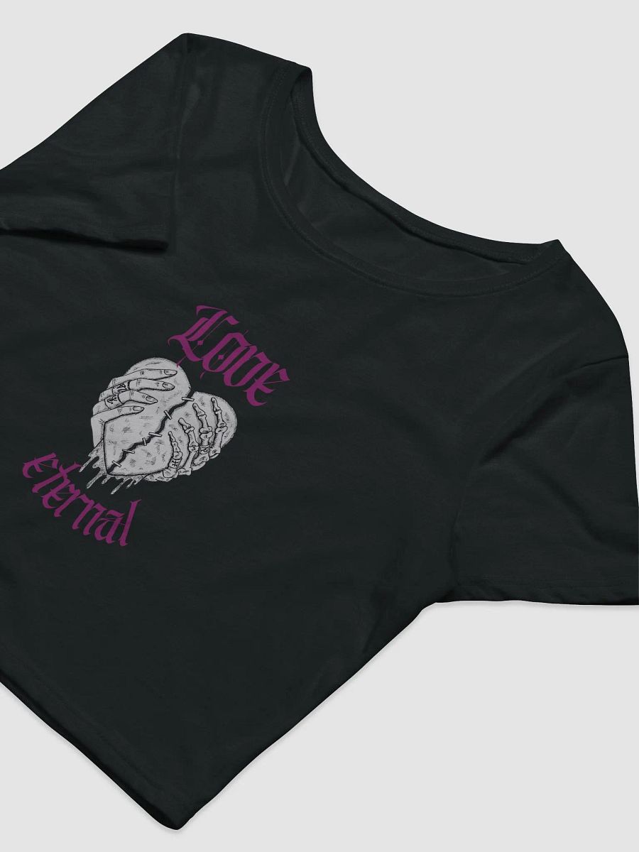 KOVH Eternal Love Stitched Heart Crop Tee product image (9)