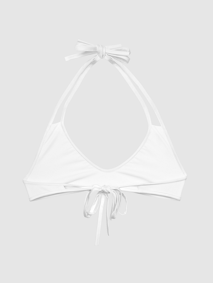 LangGang Bikini Top White product image (2)