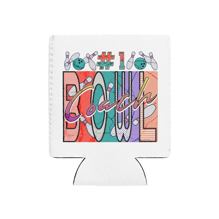 Number 1 Coach Bowling Strike in Style Can Cooler product image (1)