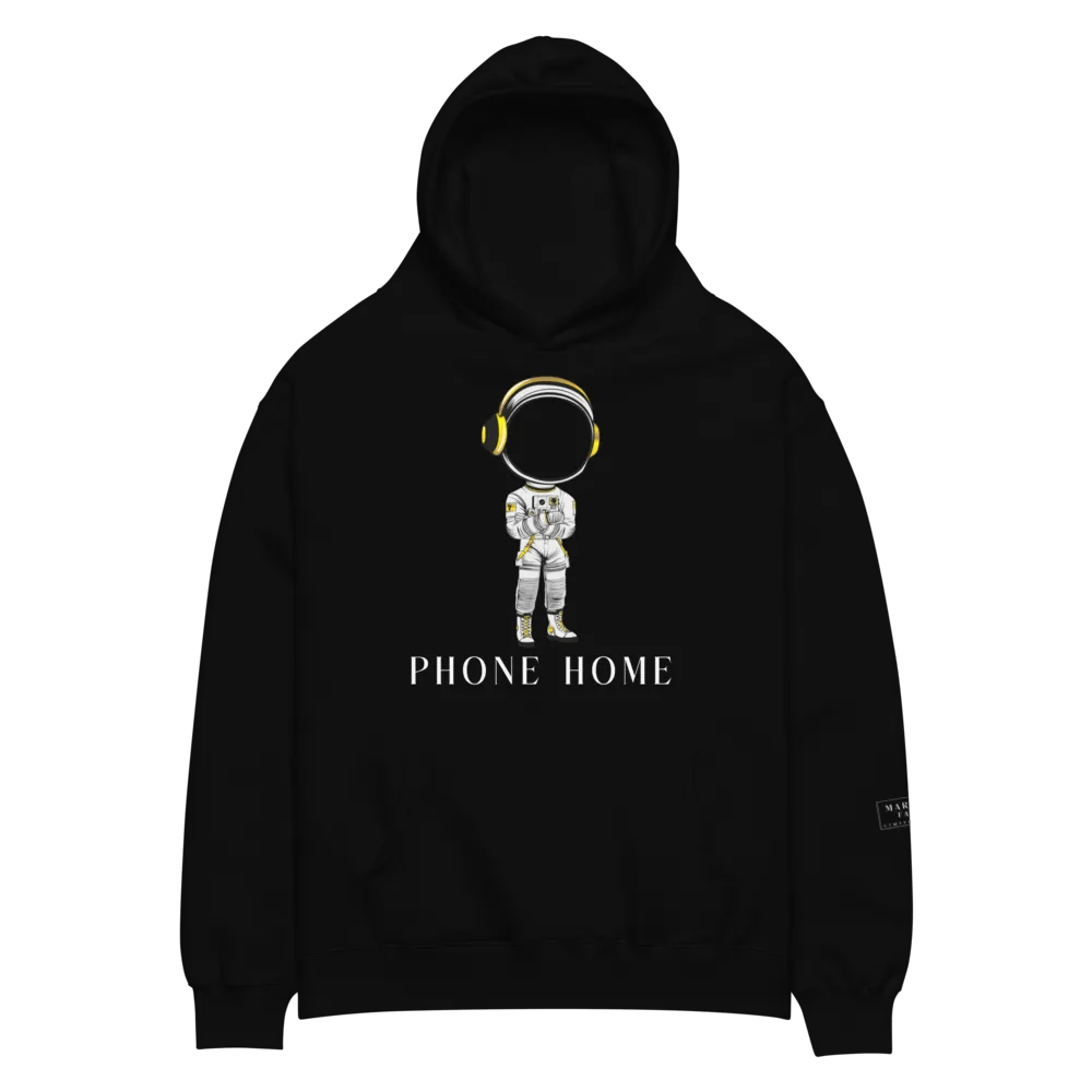WHITE ASTRONAUT "PHONE HOME" FRONT & AMBITION UNIVERISTY CIRCLE LOGO BACK product image (2)