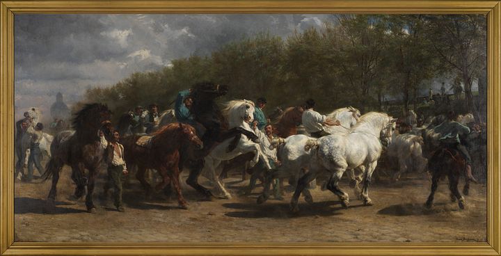 Copy of The Horse Fair By Rosa Bonheur French 1852–55/Enhanced Matte Paper Poster (in) by Allcolor product image (1)
