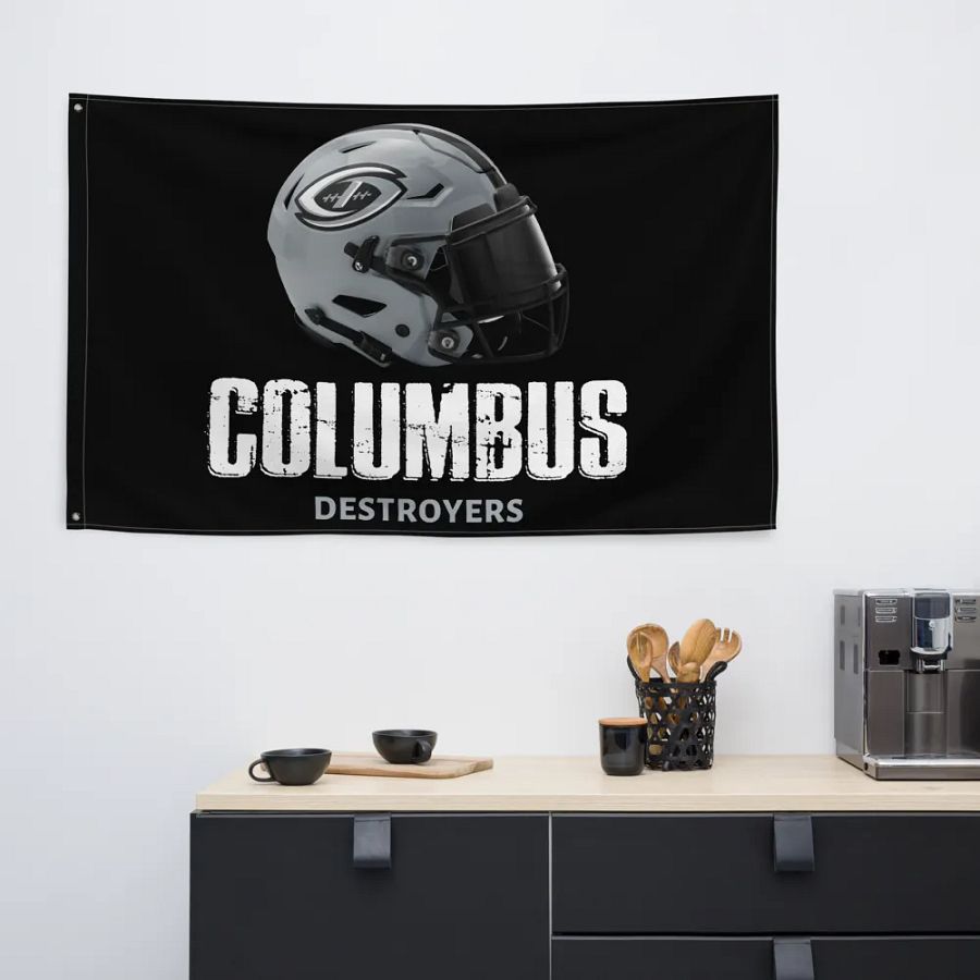 Columbus Destroyers Team Flag product image (6)