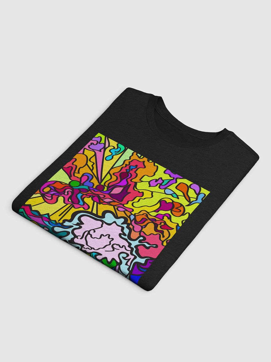 Vibrant Swirls Superfit Tee - Wave at Sunset product image (54)
