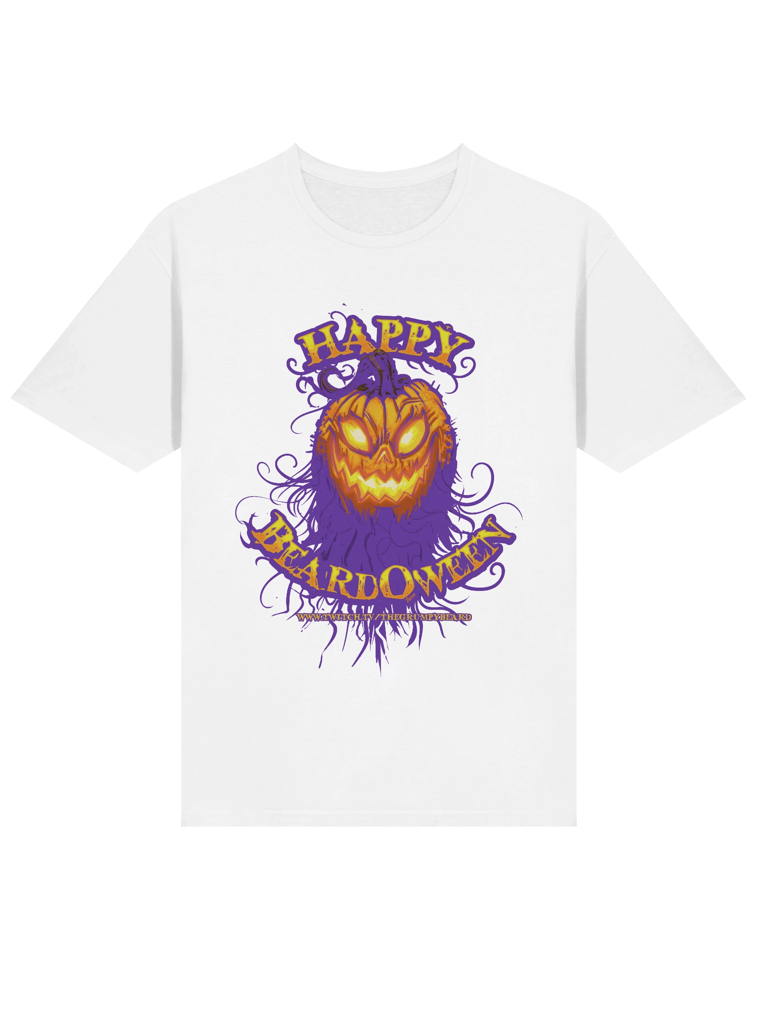 Happy BeardOween pumpkin - T-Shirt - Unisex Softstyle product image (71)