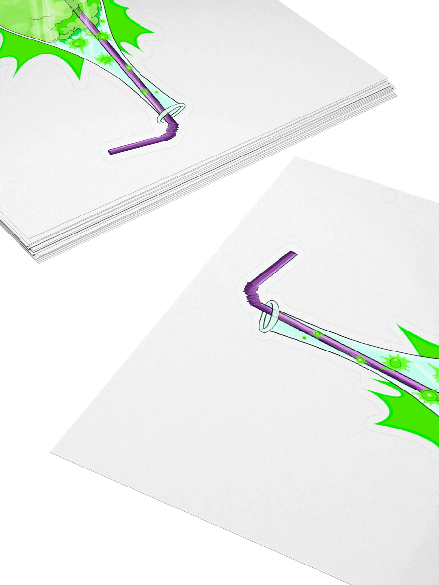 Matcha Beaker sticker product image (4)
