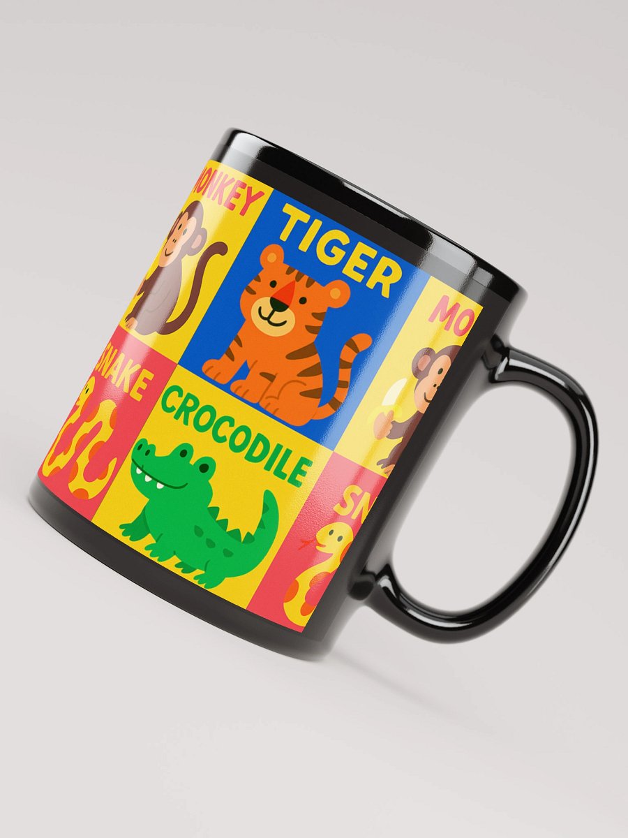 Vibrant Animal Kingdom Glossy Mug product image (4)