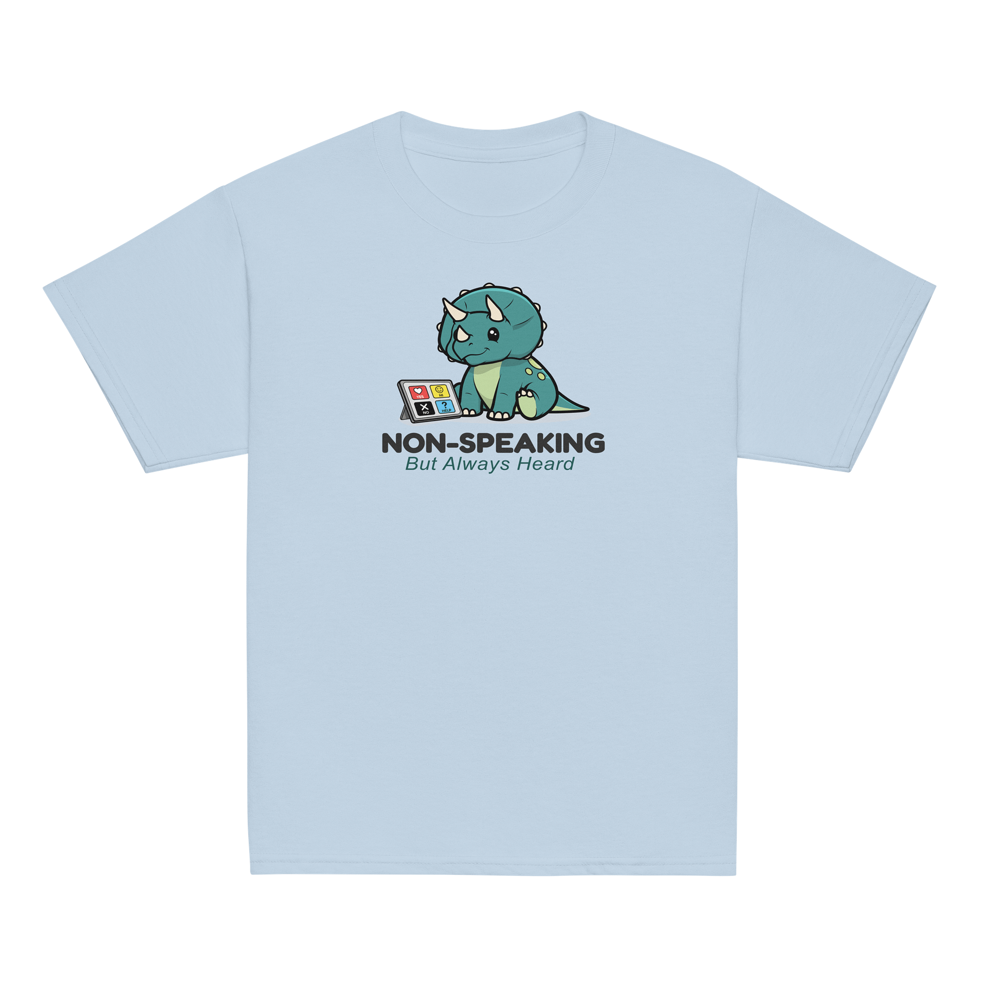 Non-Speaking, But Always Heard - Youth Tee product image (2)