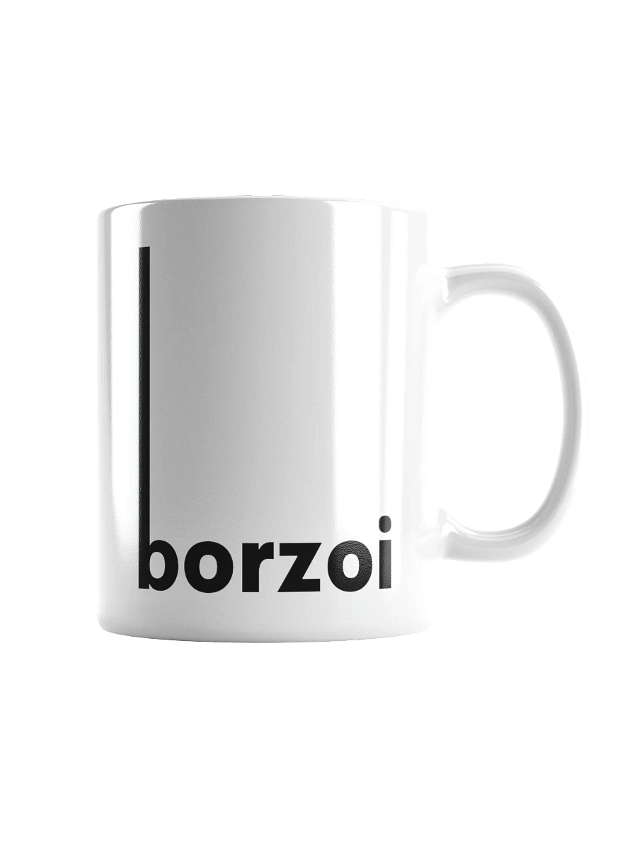 Borzoi Minimalist Chic Mug For Borzoi Lovers & Owners product image (2)