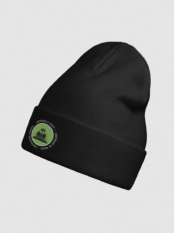 Haiti Emblem Knit Beanie product image (10)