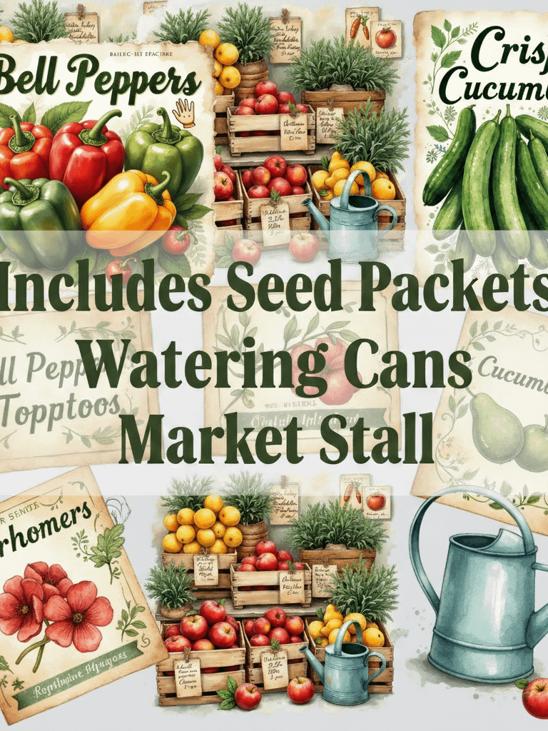 Eco Gardening Clipart & Digital Design Resources for Creators product image (4)