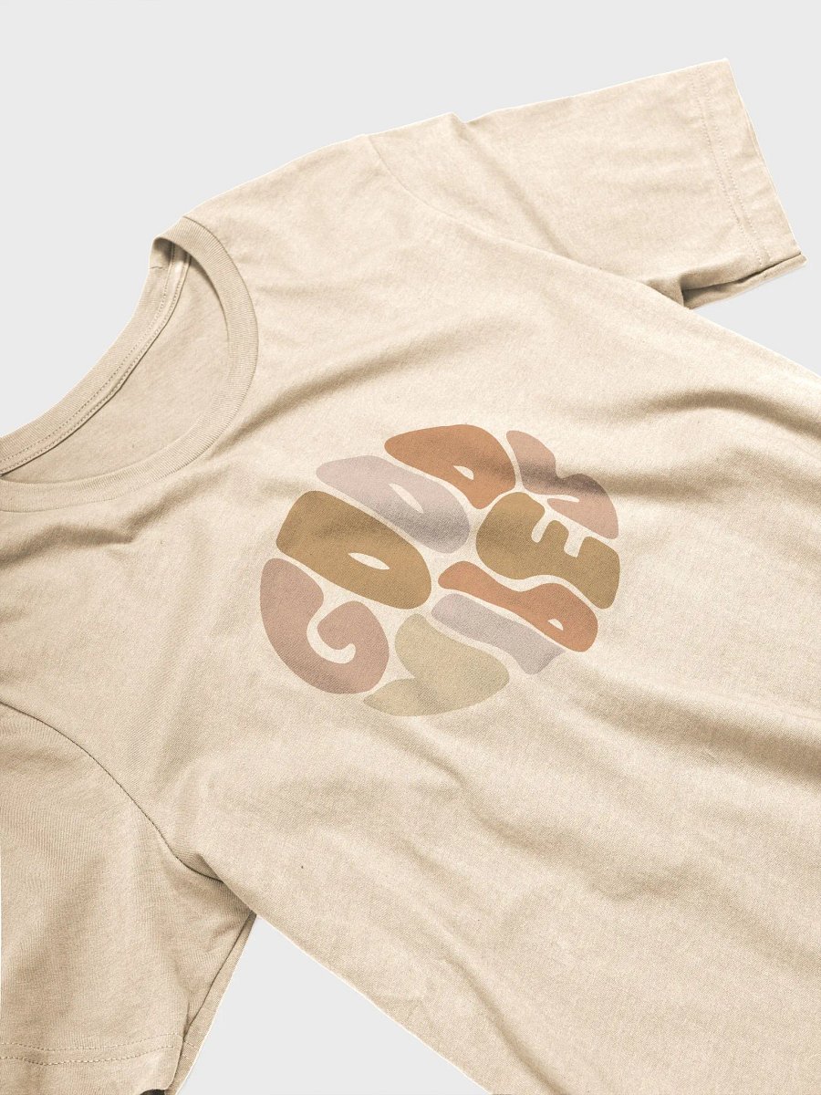 GOOD VIBES - Cream Basic Tee product image (3)