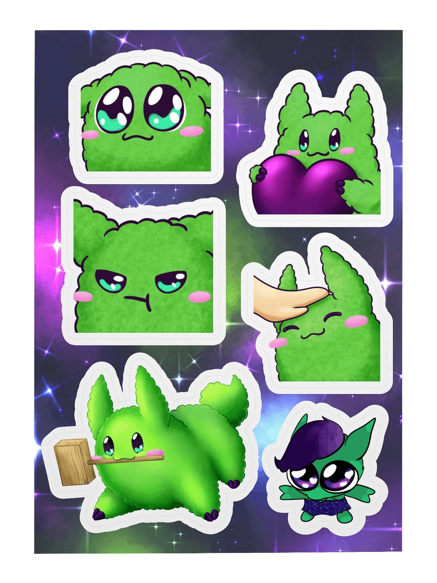 Hneus w/ Creature - Sticker Sheet product image (3)