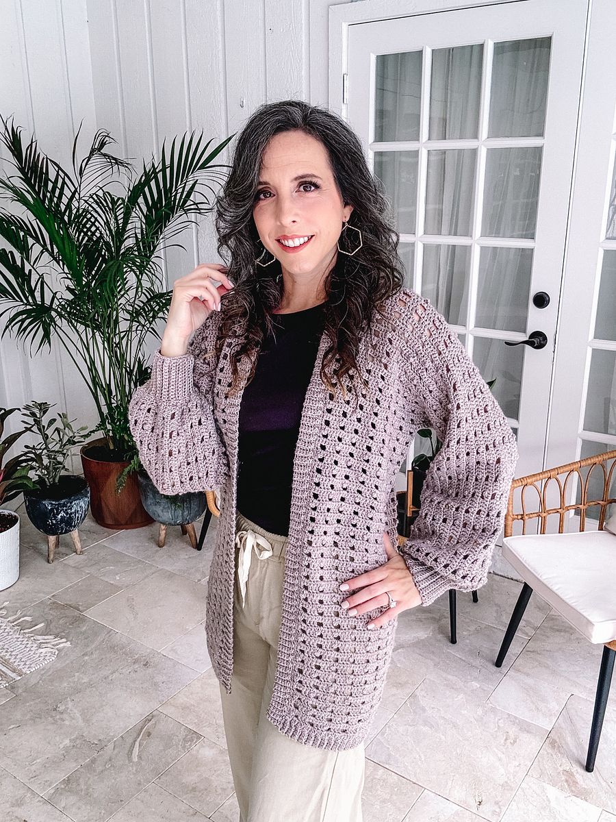 Hummingbird Crochet Cardigan Pattern product image (7)