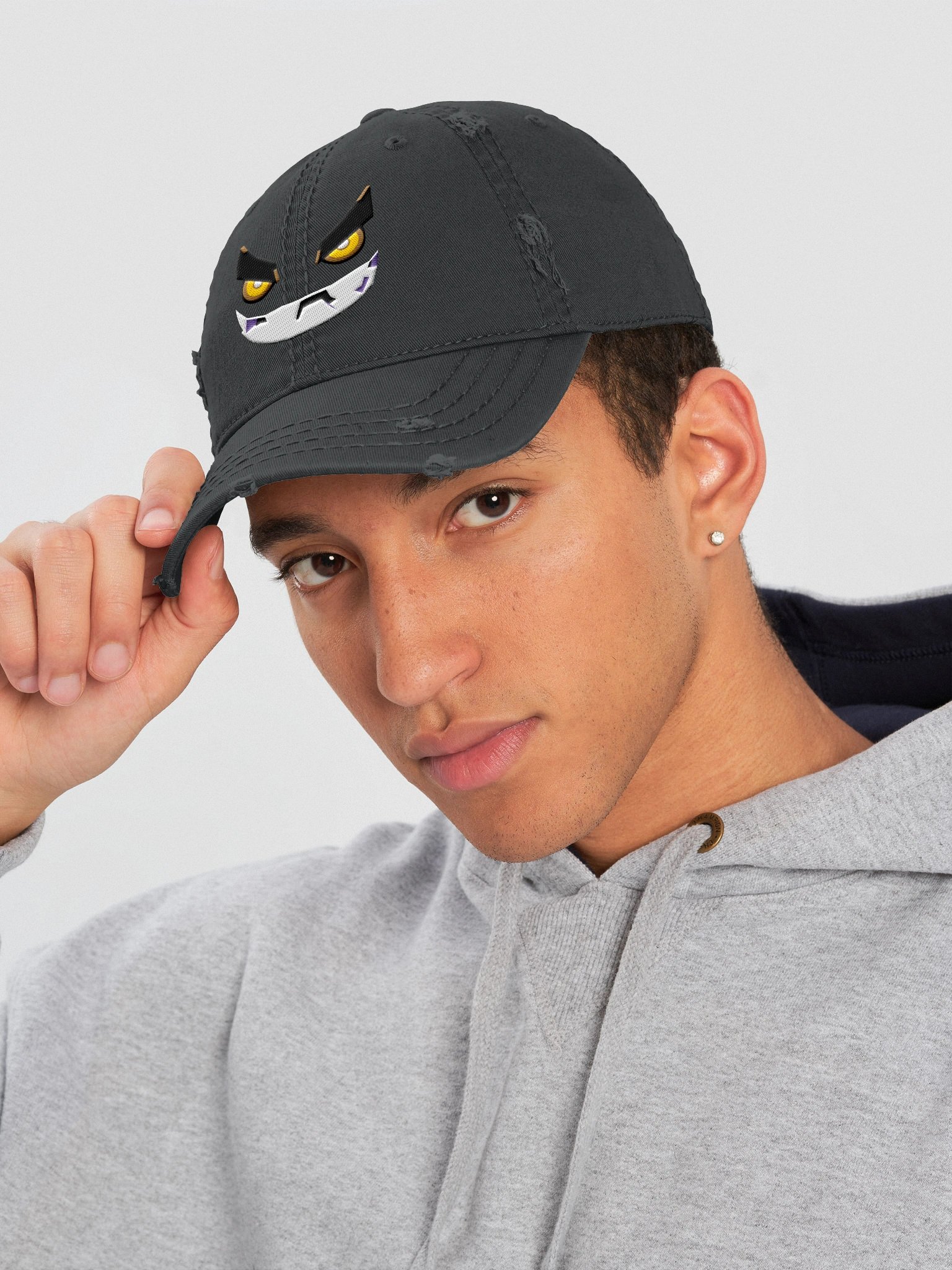 Drill-Bot Distressed Cap Face design product image (20)