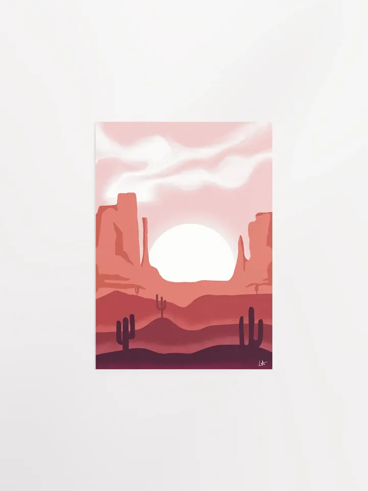 Desert Dreamscape Poster product image (1)