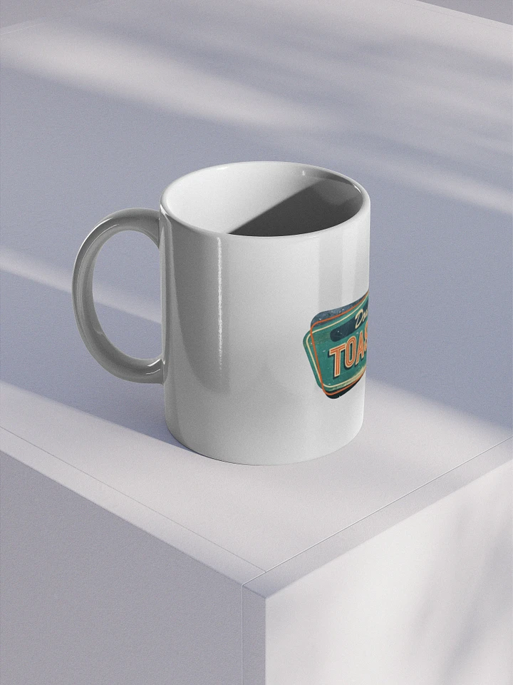 Double Toasted White Glossy Mug - Rugged Logo product image (1)