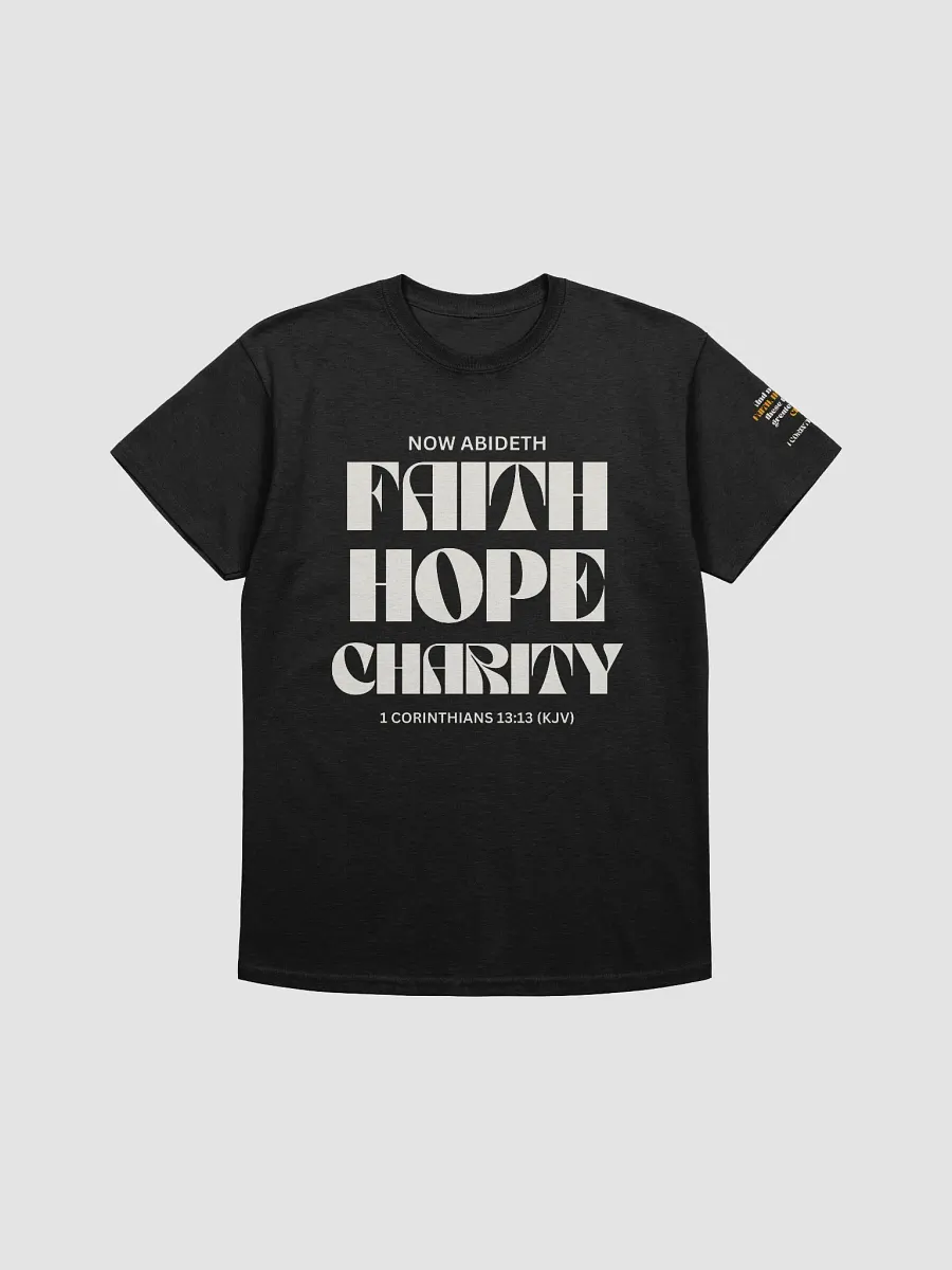Faith, Hope, Charity T-Shirt product image (1)