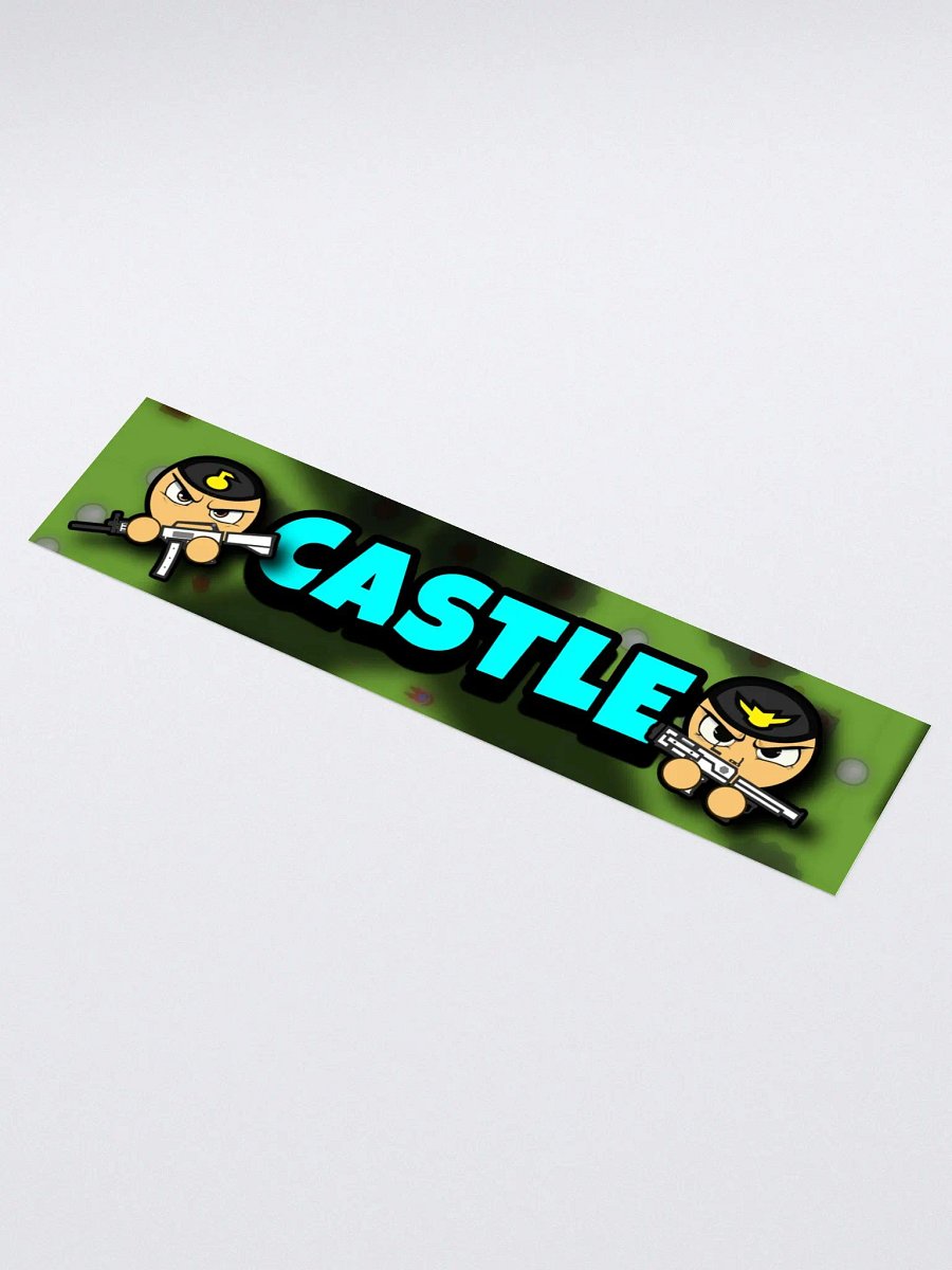 Castle Banner Sticker product image (1)