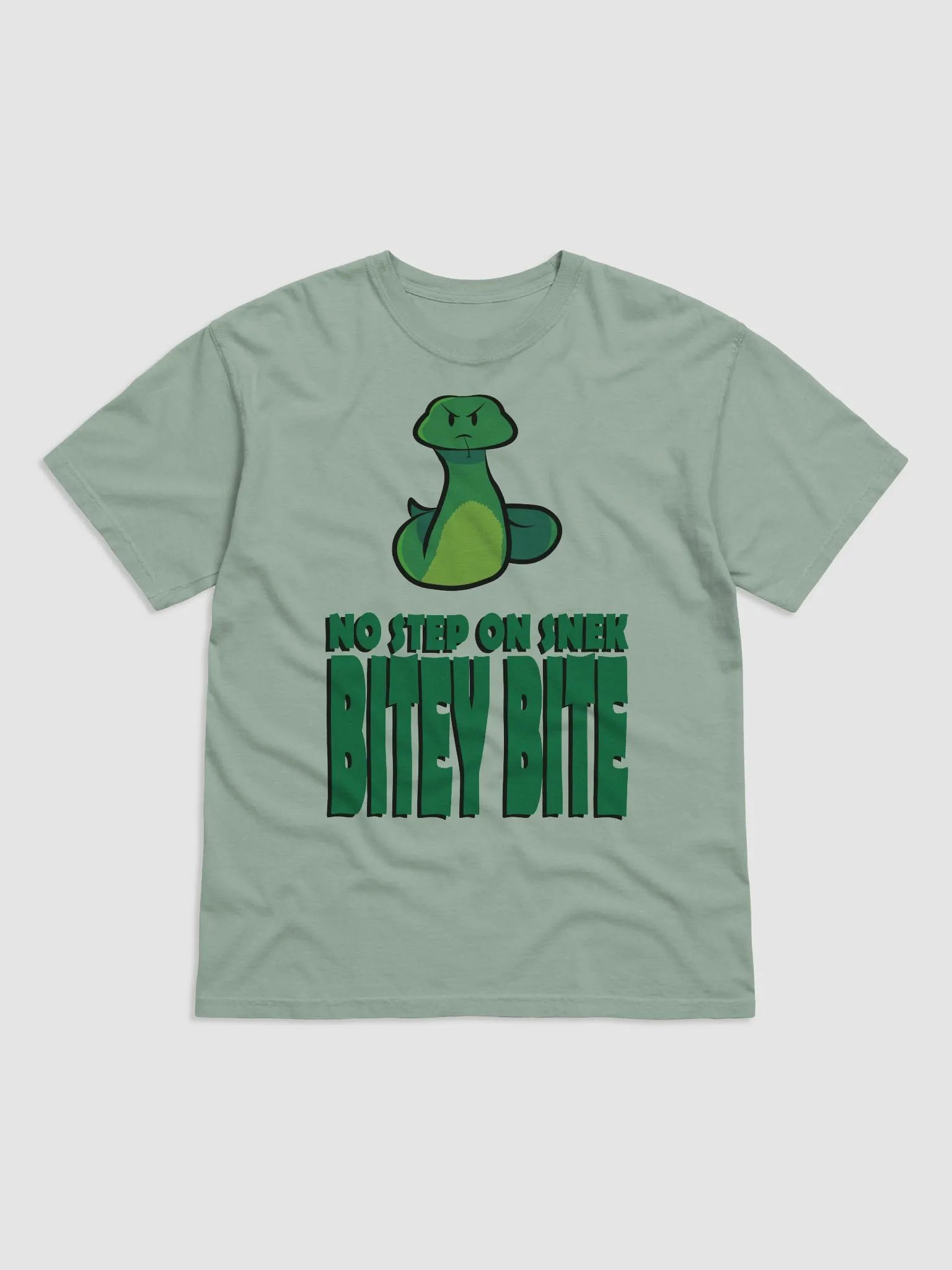 No Step on Snek Garment-Dyed Heavyweight T-Shirt product image (1)