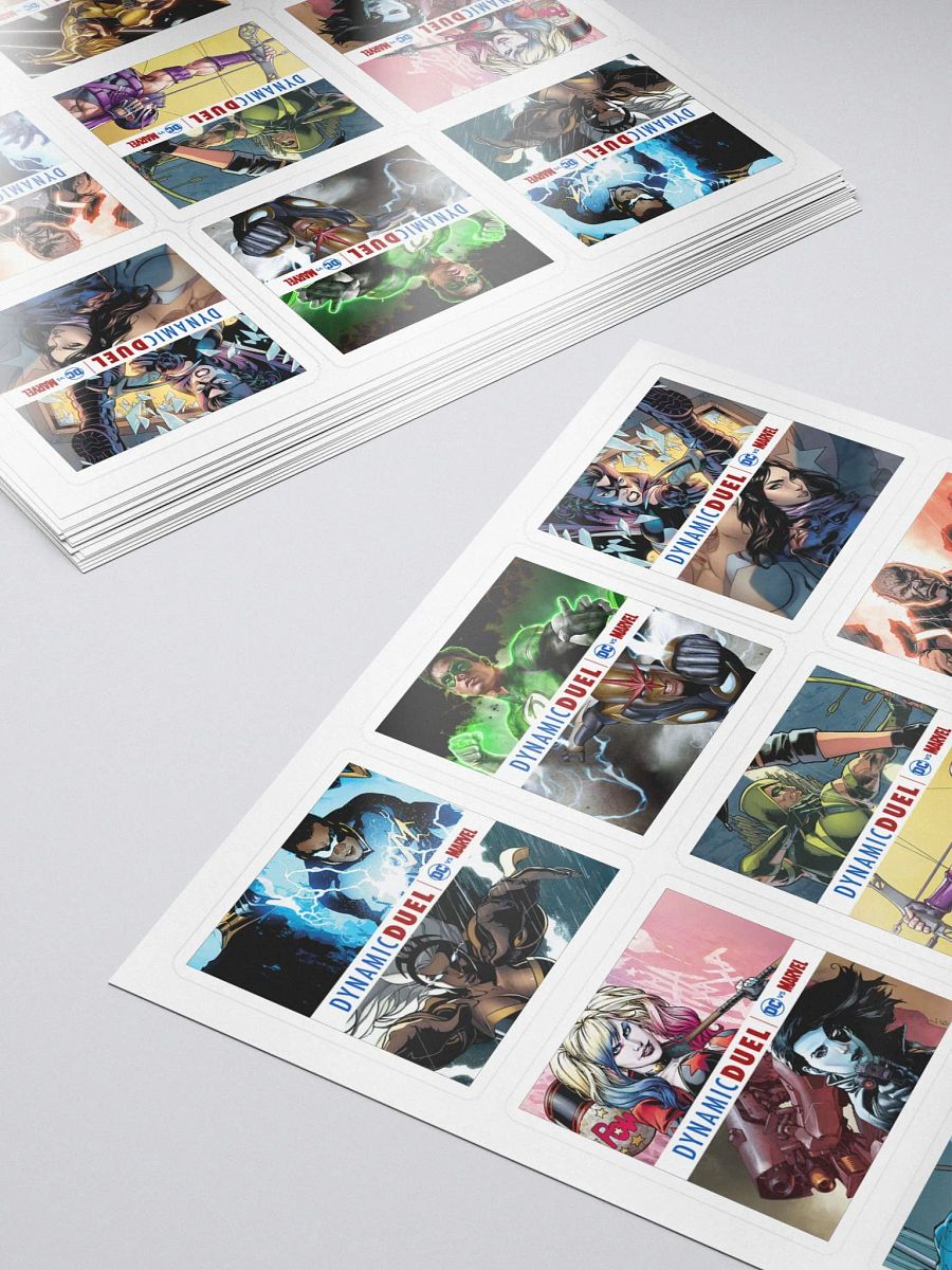 Dynamic Duel Episode Cover Stickers - Series 4 product image (5)