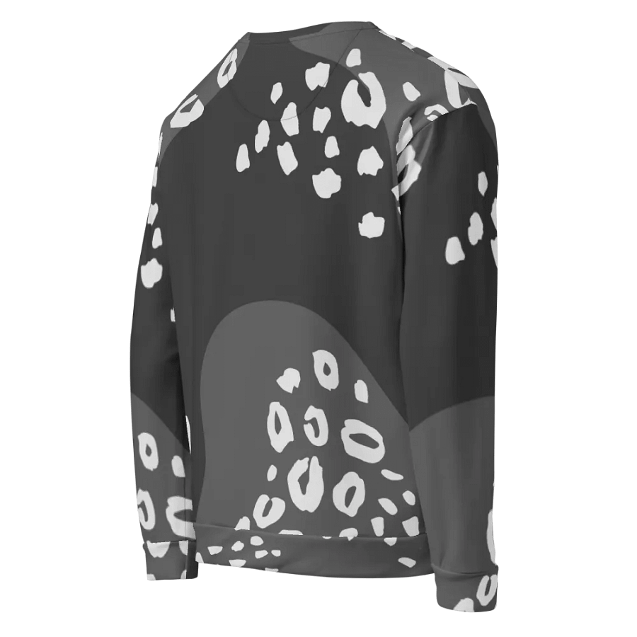 Grey Fluid Leopard All-Over Sweatshirt product image (8)