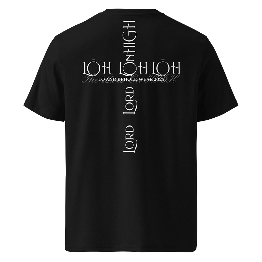 The Lord On HIGH | CROSSED | UNISEX Tee | White product image (5)