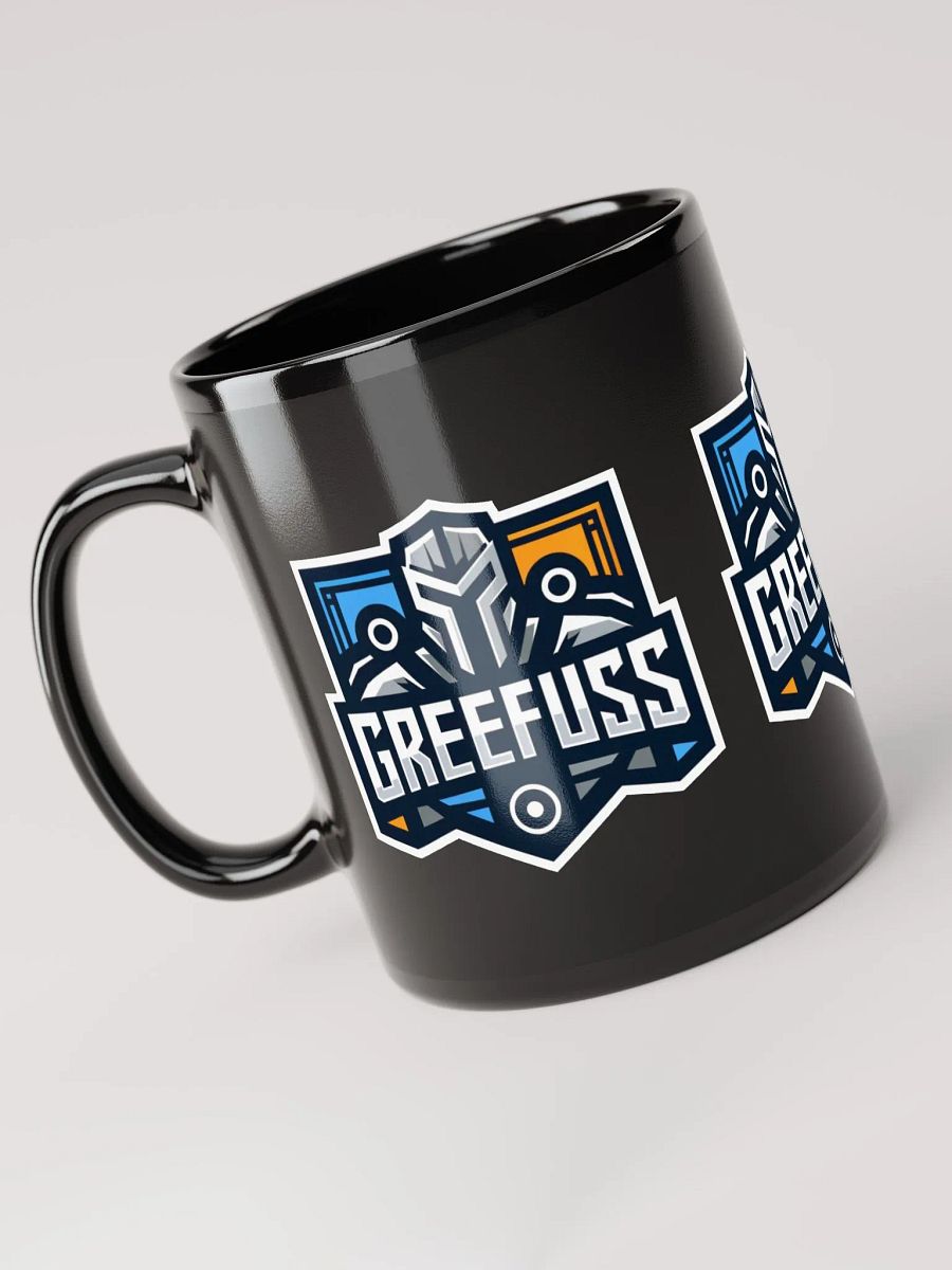 Industrial GREEFUSS KNIGHT Black Glossy Mug product image (3)