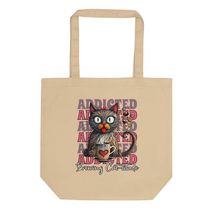 Addicted Brewing Cat-titude Tote Bag product image (1)