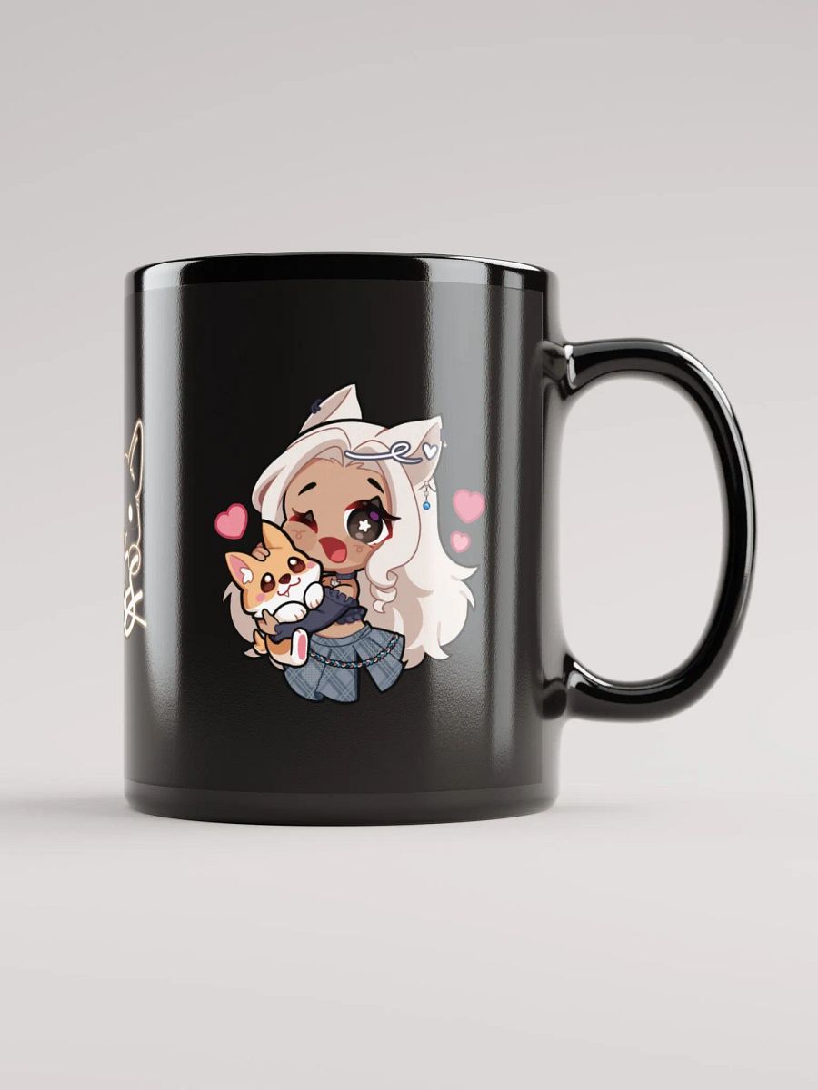 Happy Sips Mug — Black product image (1)