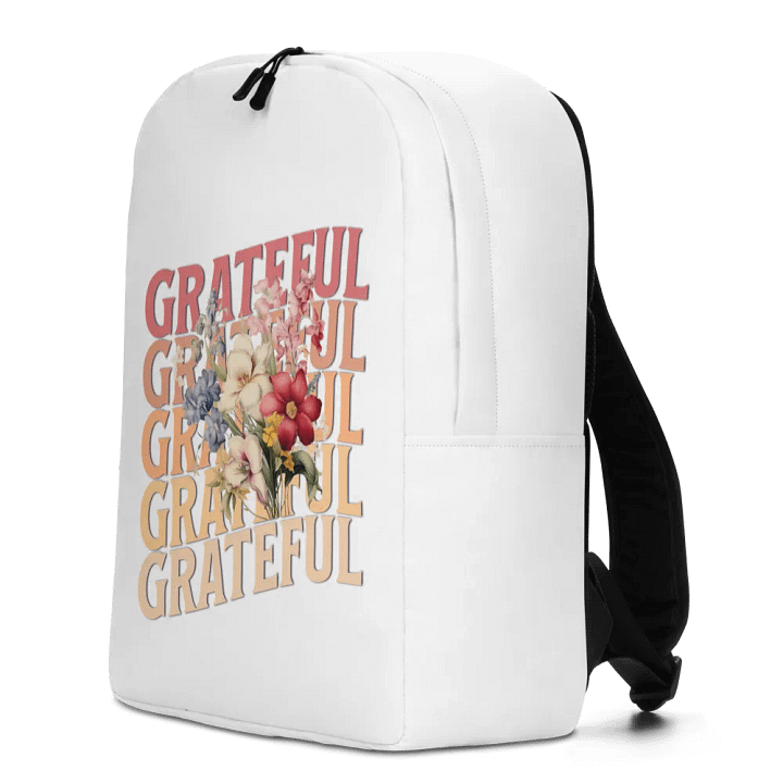 Grateful Blooms All-Over Backpack product image (2)