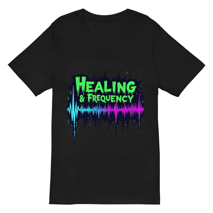 Frequency Waveform V-Neck Tee product image (3)