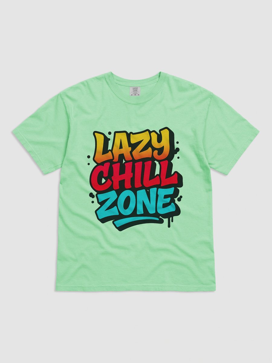 Lazy Chill Zone Graffiti Shirt product image (1)