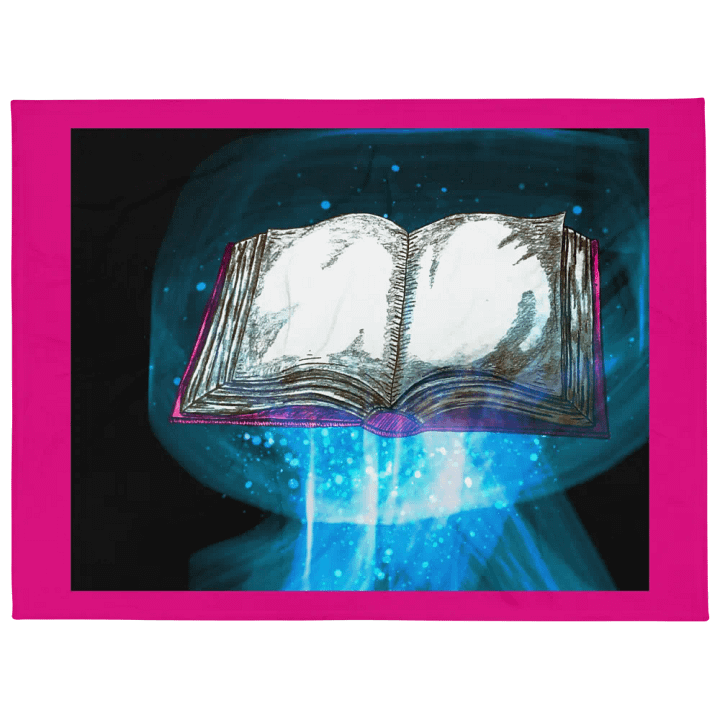 Book of Riddles Throw Blanket product image (2)