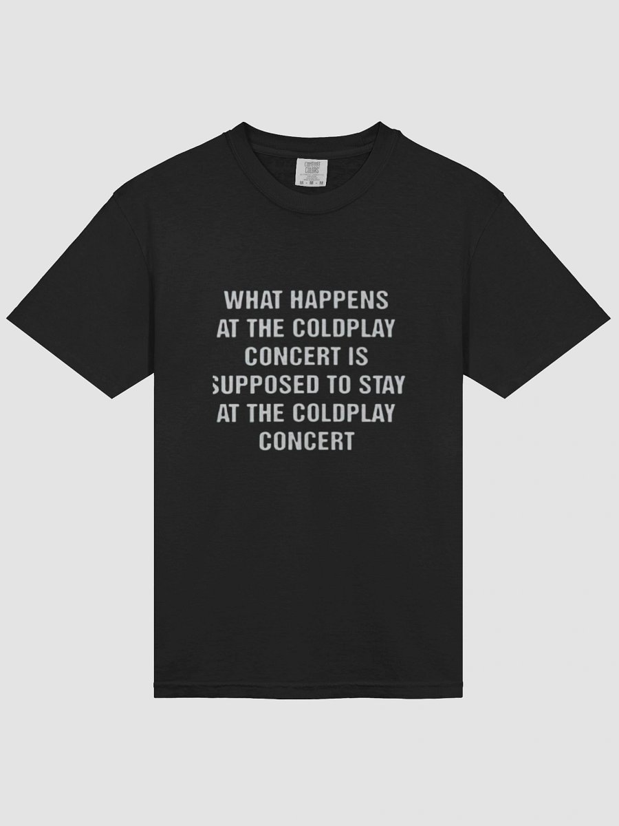 What Happens At The Coldplay Concert Meme Shirt product image (3)