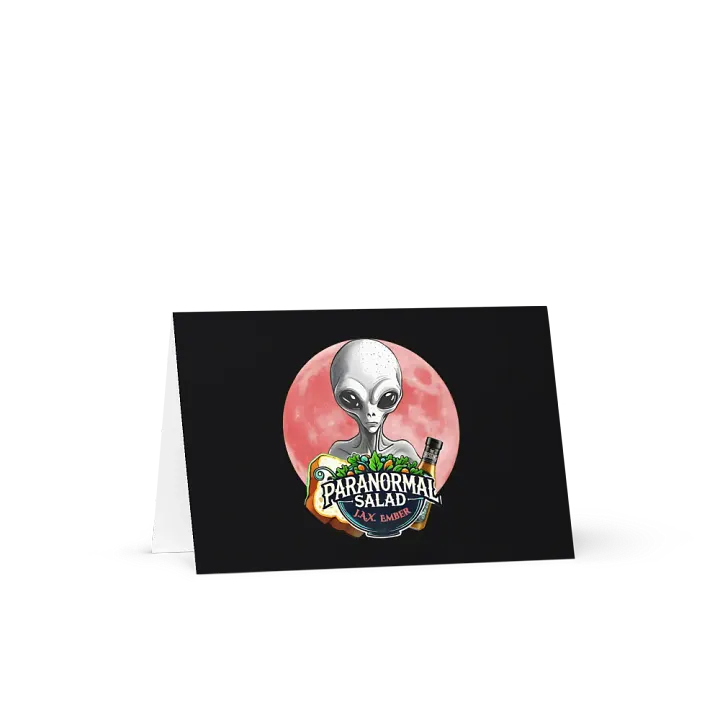 Paranormal Salad — Salad Bowl Collection Greeting Cards product image (1)