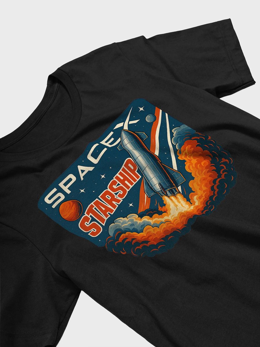SpaceX Starship Retro Shirt product image (3)