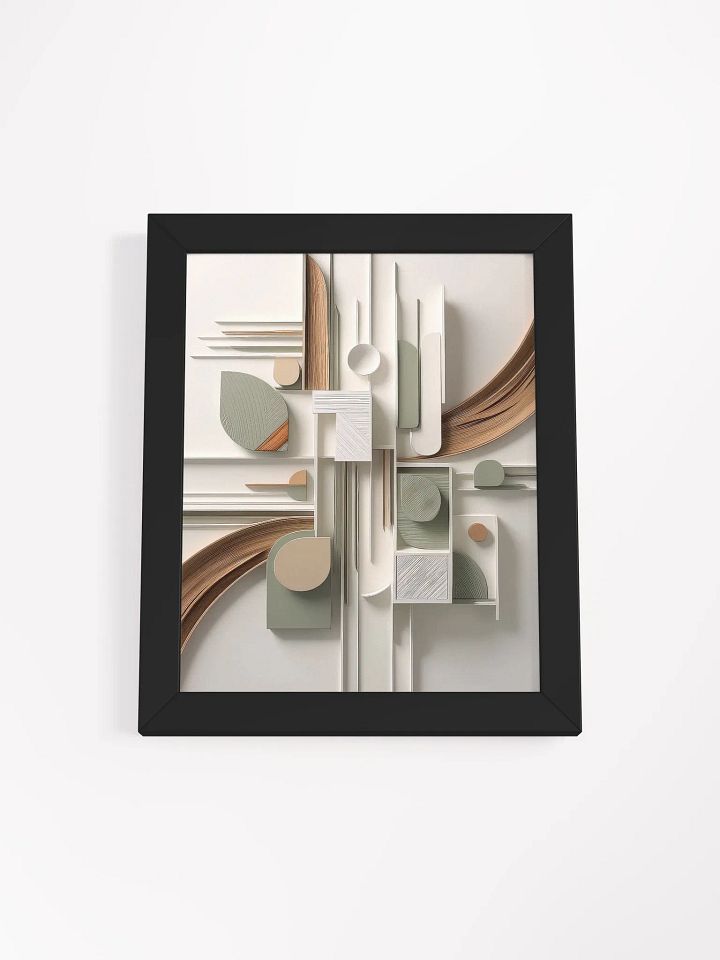 Modern Minimalist Art - Wall Art - Framed - v2 product image (5)