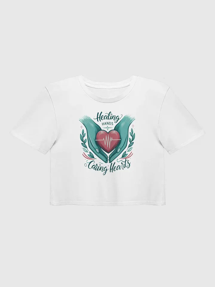 Healing Hands & Caring Hearts Crop Top product image (1)